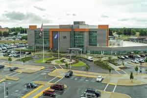 VA hospital outside.