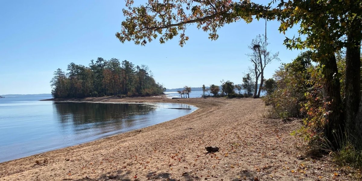 The lake.