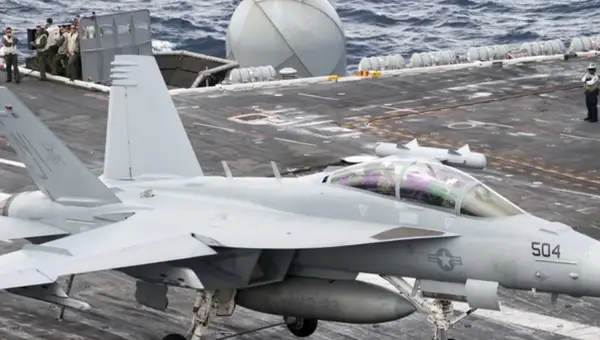 Navy EA-18G Growler Crash in San Diego Bay: Crew Safe