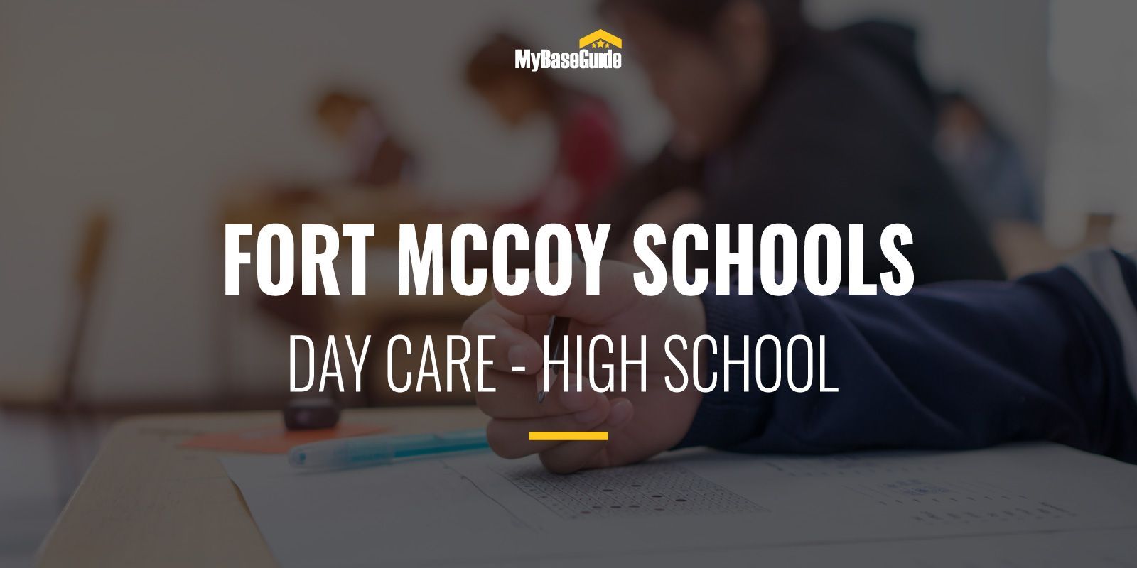 Fort McCoy School Options: Day Care - High School
