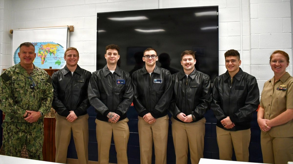 Naval Reserve members.