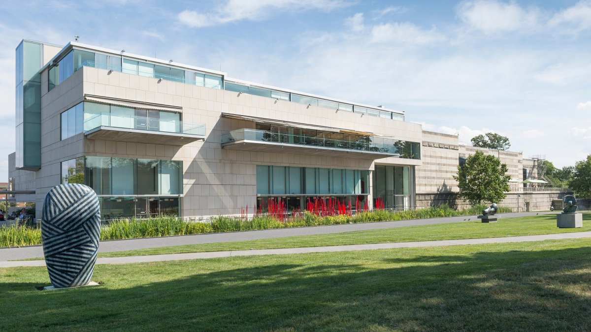 Exterior view of Virginia Museum of Fine arts.