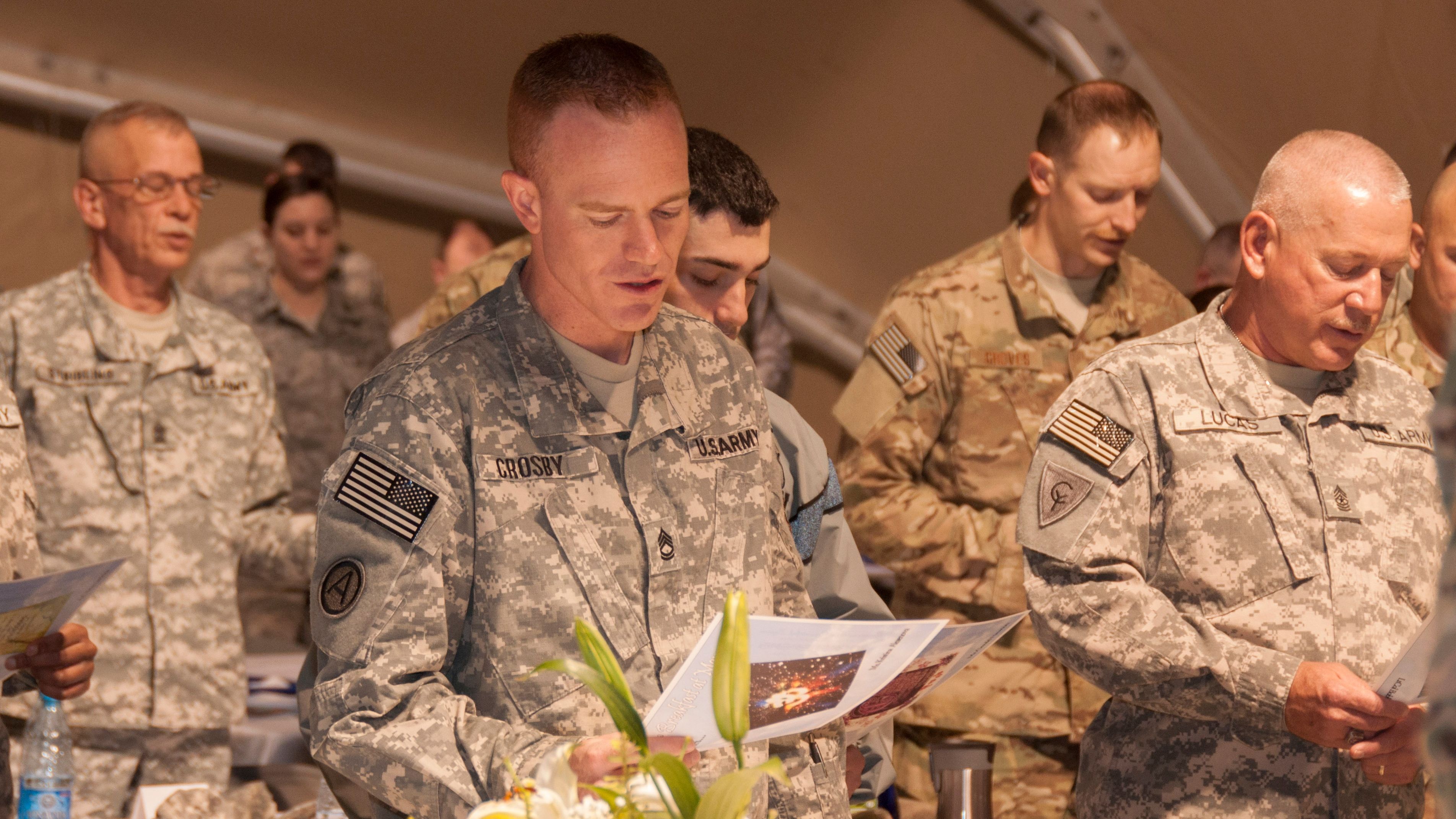 Pentagon Cuts Military Religion List From 211 Categories to 31