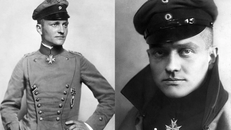 Manfred von Richthofen, the Red Baron.