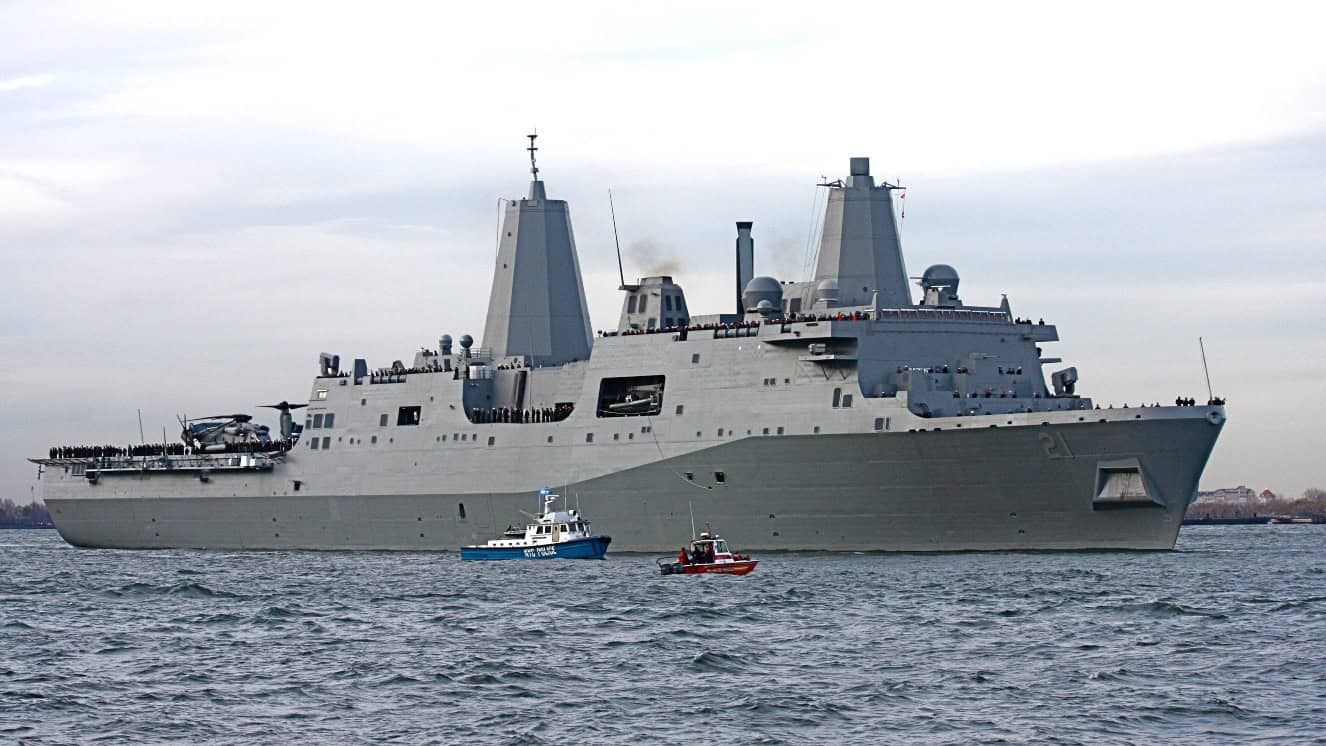 The USS New York Is Heading to Manhattan For Veterans Day 2023