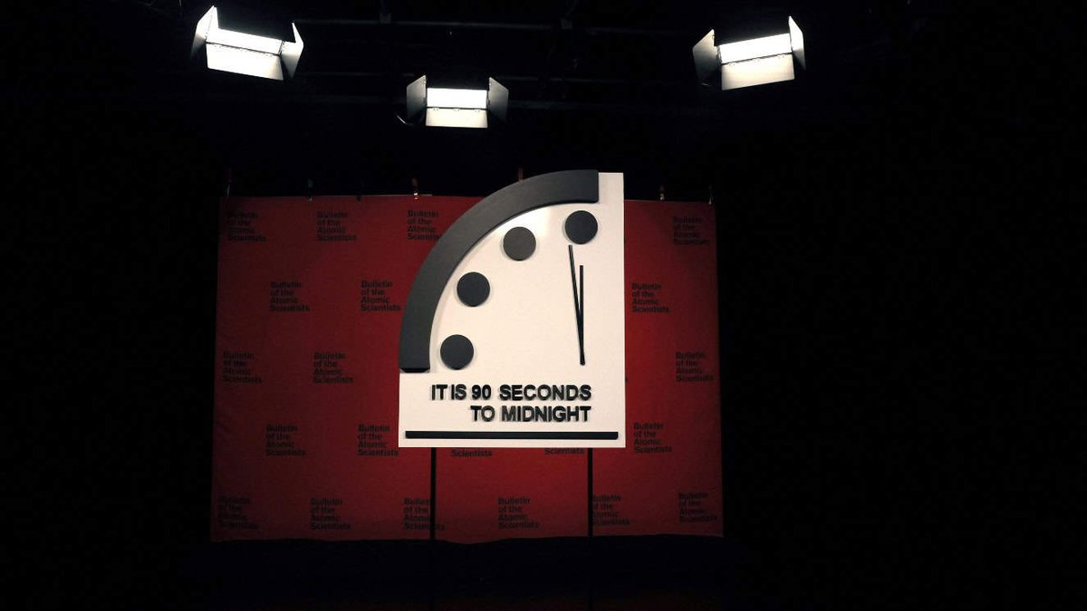 The Doomsday Clock Moved Closer to Midnight Than Ever Before