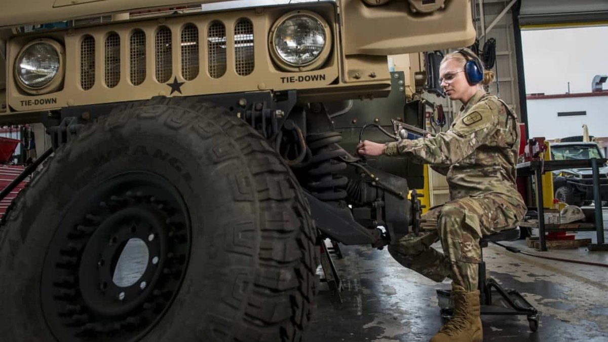 The Army Relies on the Wheeled Vehicle Mechanic to Keep Rolling