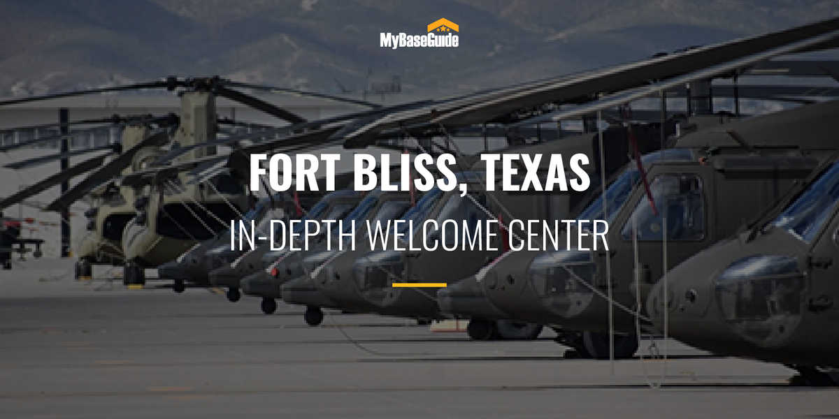 Fort Bliss Texas: In-Depth Welcome Center