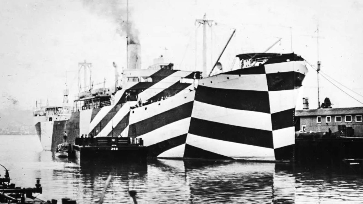 Dazzle Camouflage Didn’t Hide Ships, But It Helped Us Win WWI