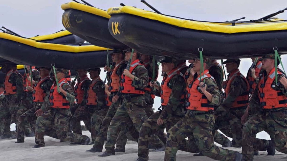 Watch U.S. Navy SEAL Training on Coronado Beach