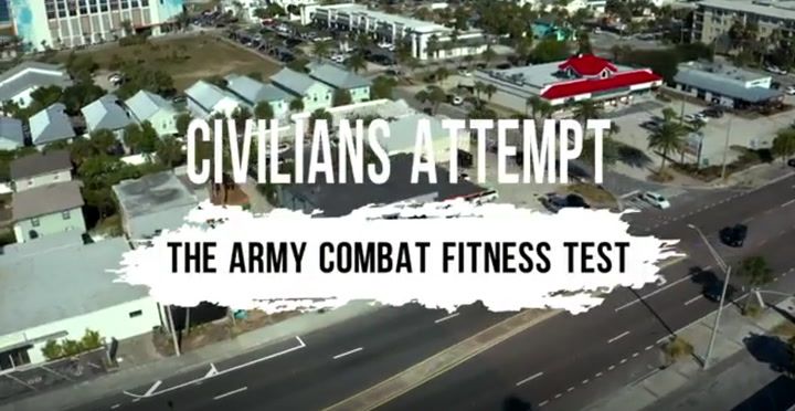 Civilians Take the Army Combat Fitness Test Challenge