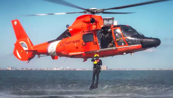 Coast Guard Swimmer Scott Ruskan's Heroic Texas Flood Rescue