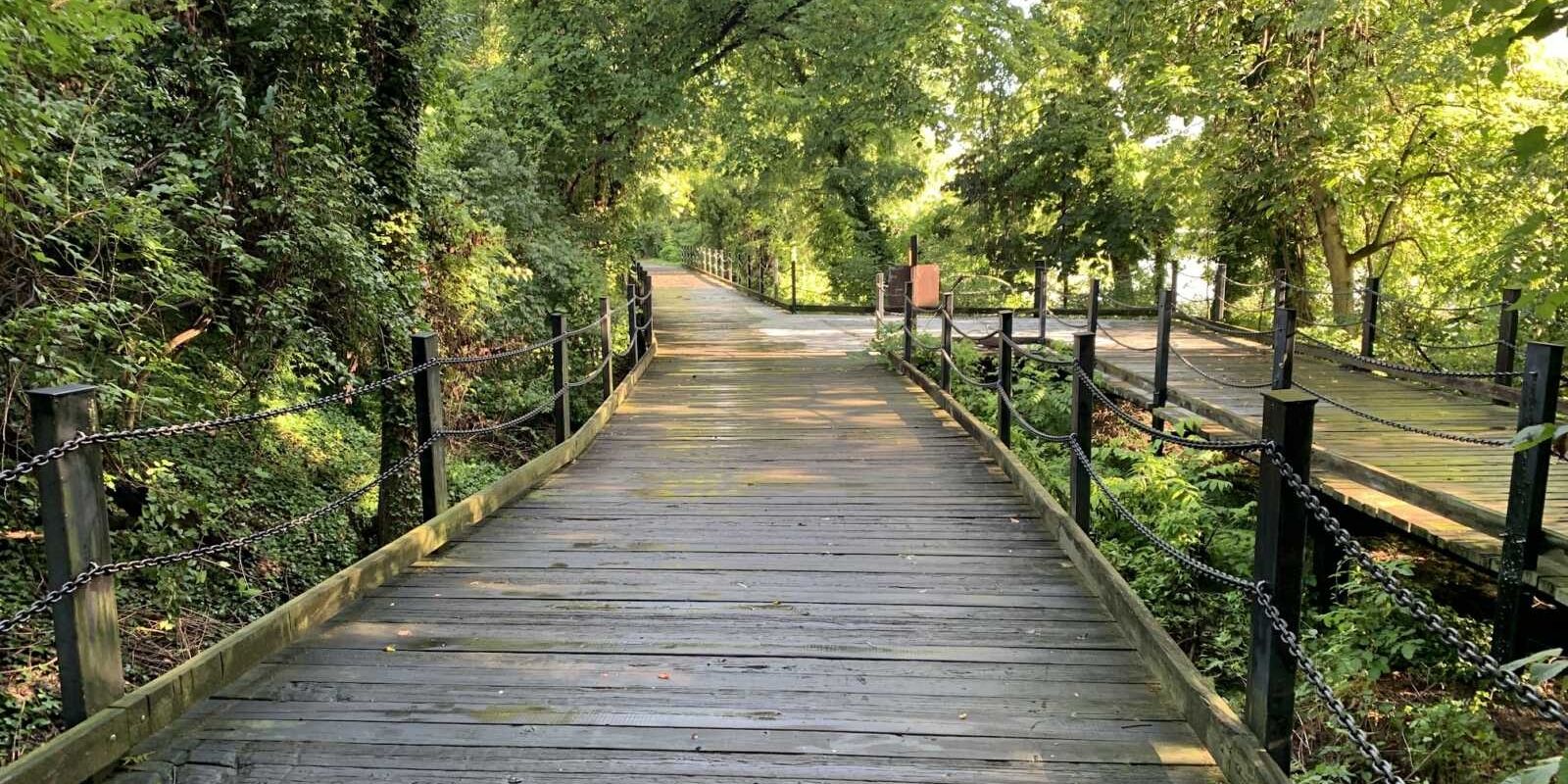 Bridge 31, or the Trollheim Bridge, on the Mount Vernon Trail.