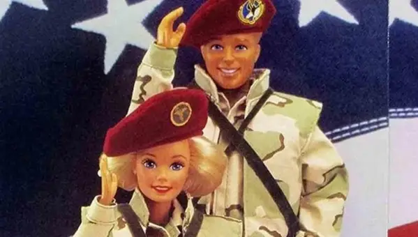C’mon Military Barbie, Let’s Go to War!
