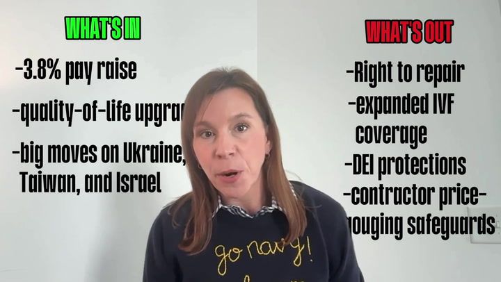 On the Radar: 2026 BAH Rates, Defense Bill & Army-Navy Game