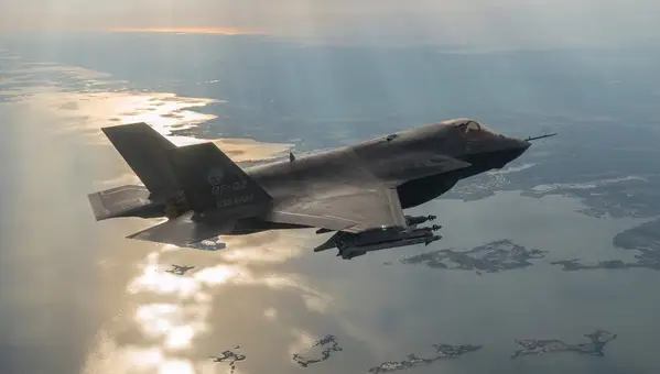 A F-35 Advanced Stealth Aircraft Living Up to Its Name