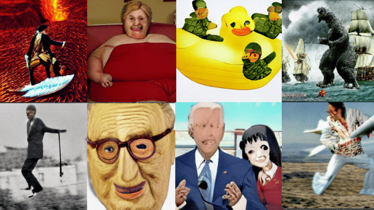 100 Hilarious AI-Generated Images With a Military Theme