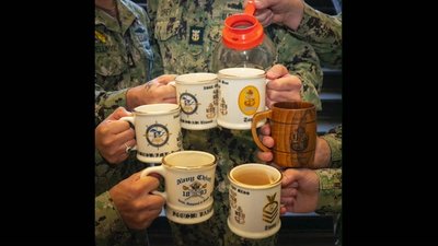 The Navy's Curious Coffee Mug Tradition
