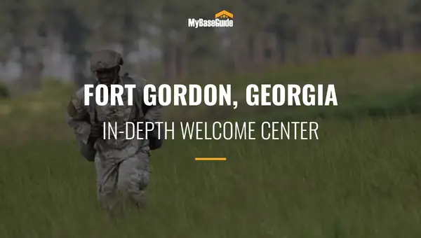 Fort Gordon Georgia: In-Depth Welcome Center