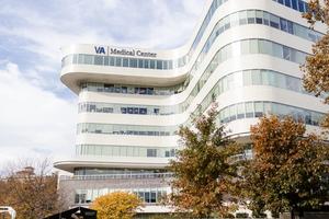 View of the Louis Stokes Cleveland Veterans Affairs Medical Center.