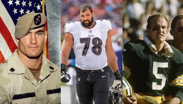10 NFL Veterans That Defended Their Turf and Our Country