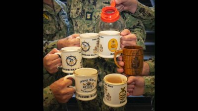 Navy Tradition: Why Don't Sailors Wash Their Coffee Mugs?