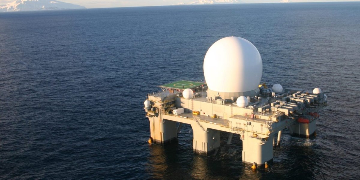 The Sea-Based X-band Radar Floats Around Helping Us Detect Nukes