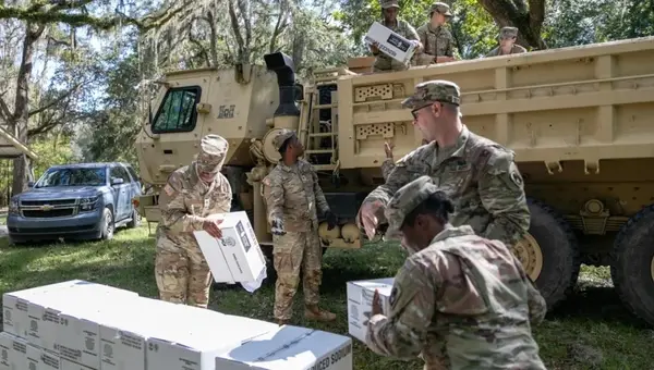 5,500 Guardsmen Aid Hurricane Helene Victims in Southeast US