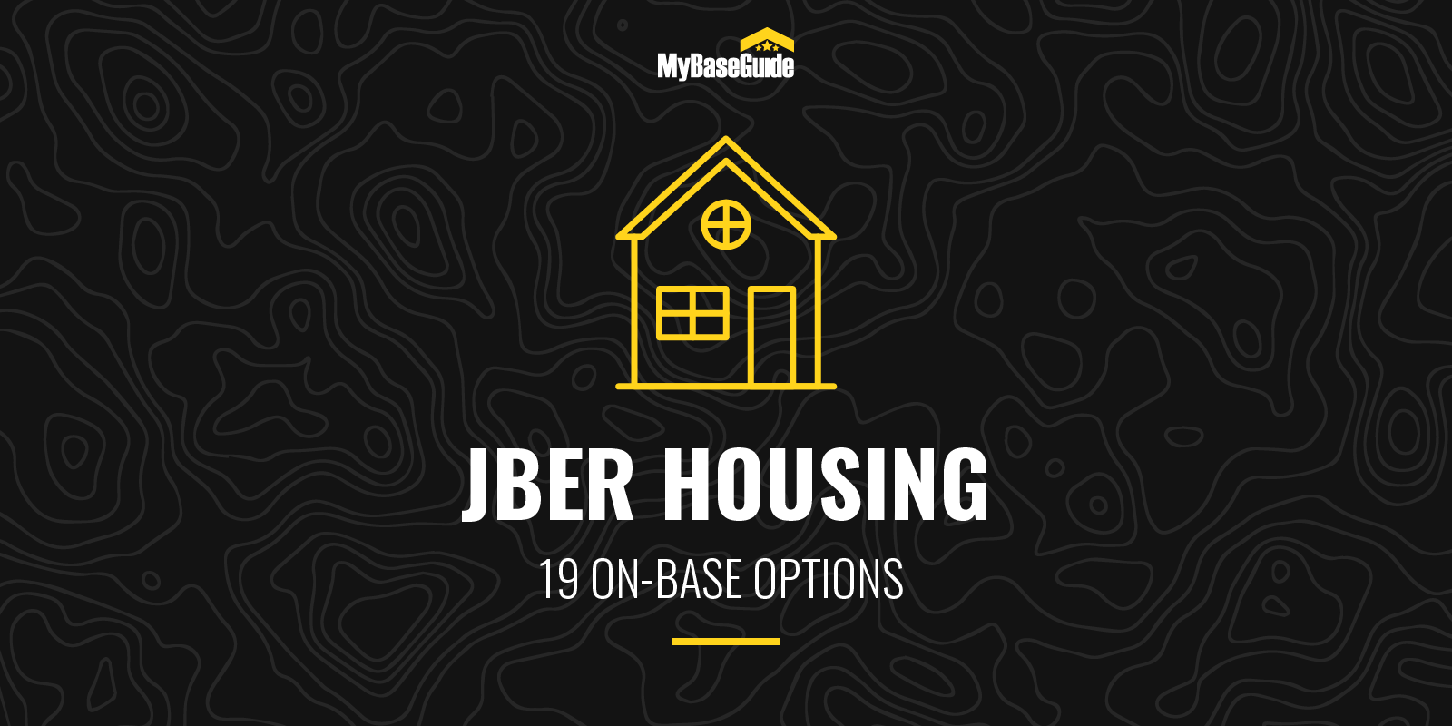 JBER Housing: 19 On Base Options (2021 Edition)