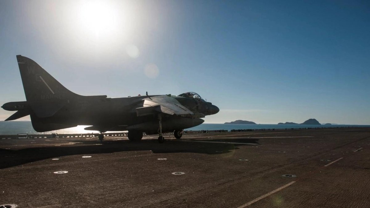 The End of an Era: AV 8B Harrier Flies Into Retirement