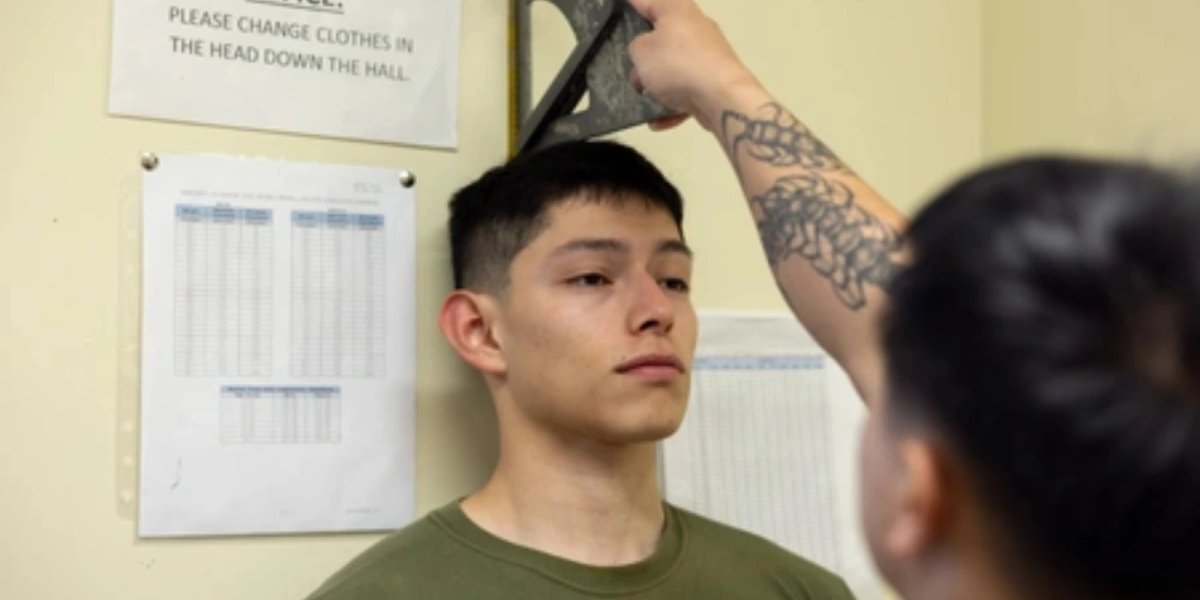 military height and weight requirements