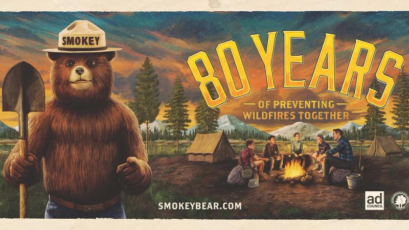 Smokey Bear 1950’s Poster