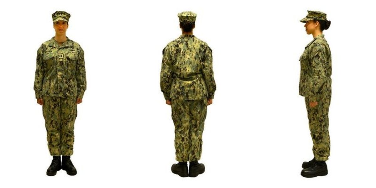 Sailors say bye to blueberries, welcome new green cammies