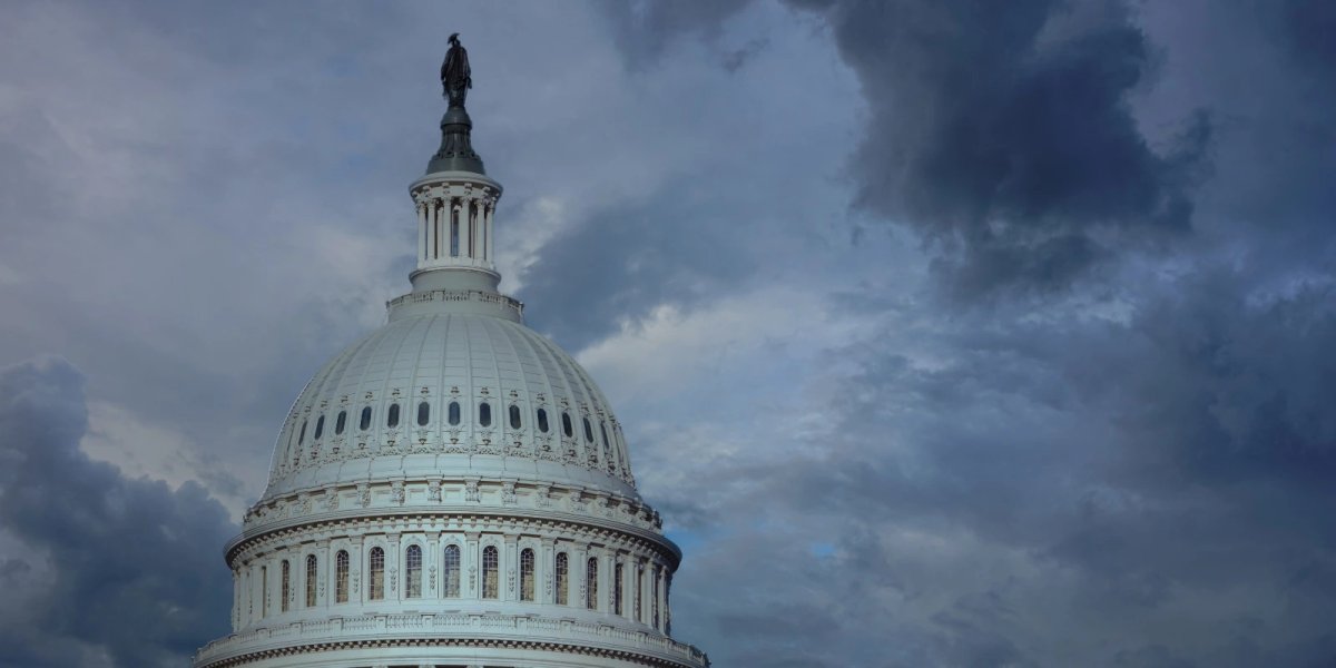 The US capitol building dome.