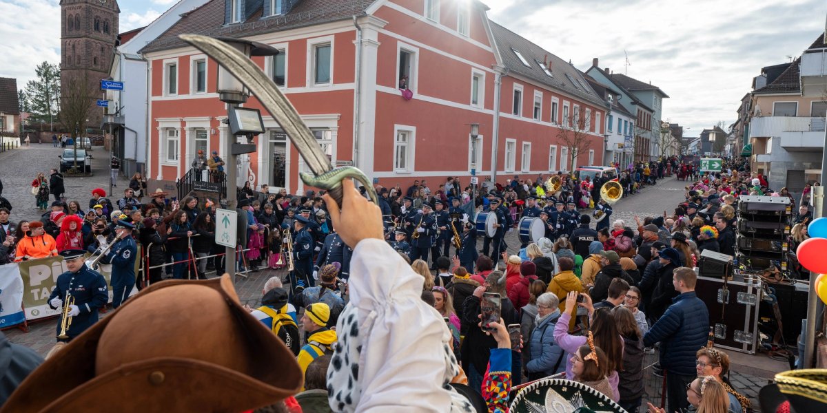 Parade in a German town near Ramstein Air Base.