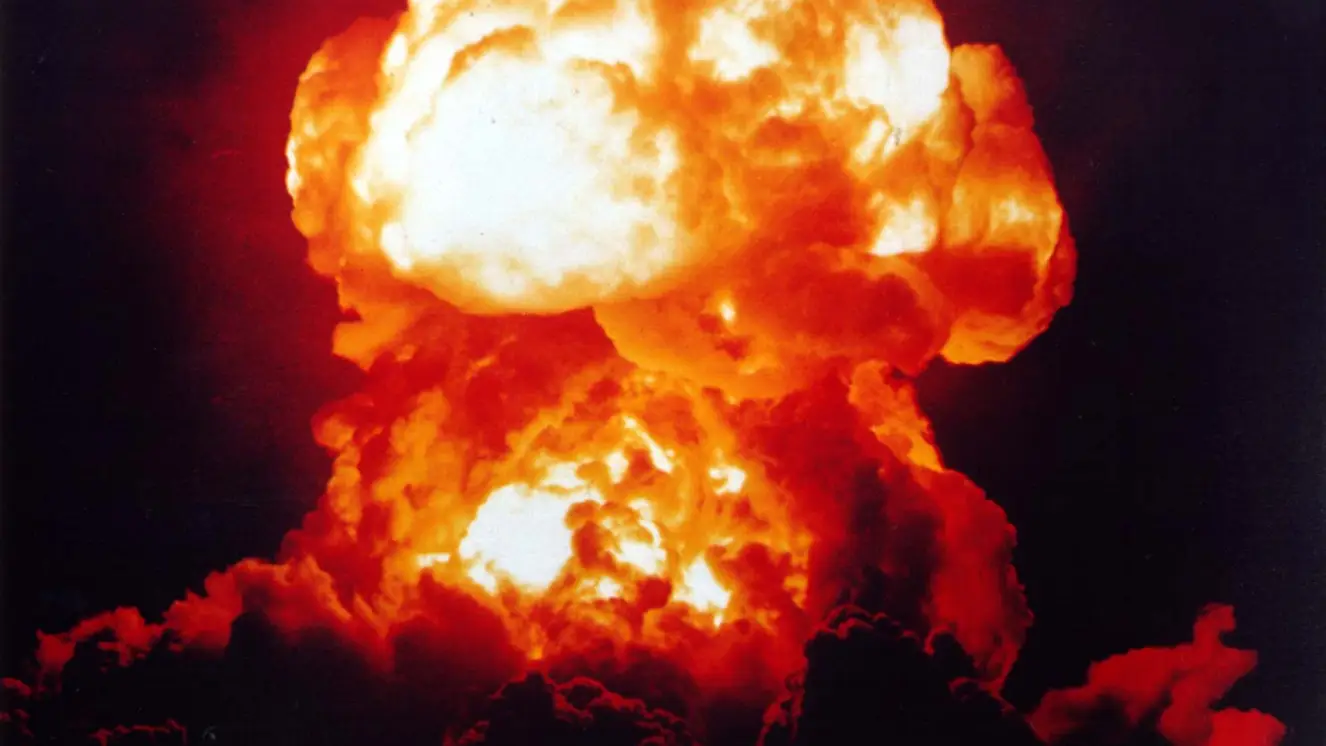 A nuclear test from Operation Plumbbob.