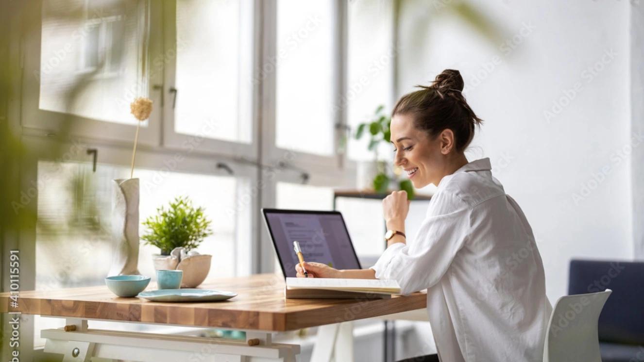 working from home