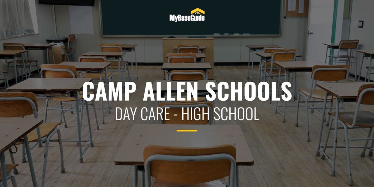 Schools in Norfolk, VA, Near Camp Allen: Day Care - High School