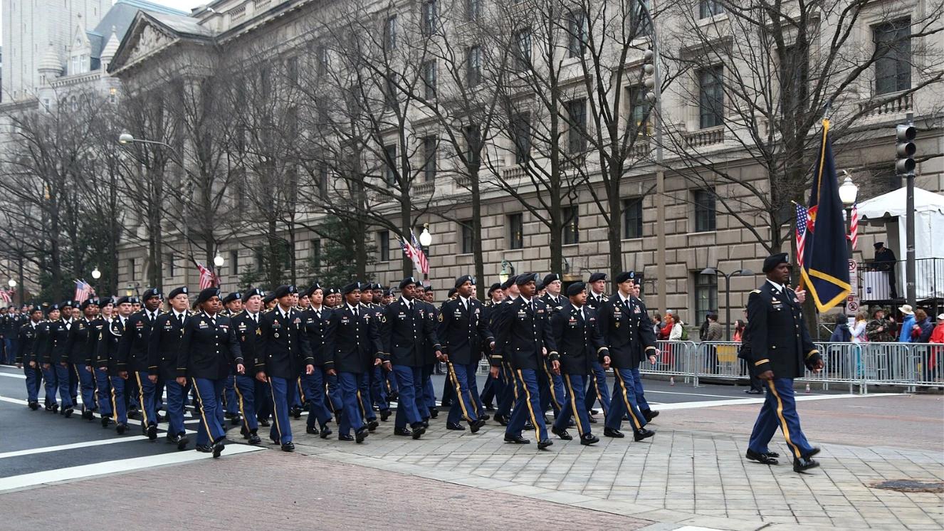 trumps military parade