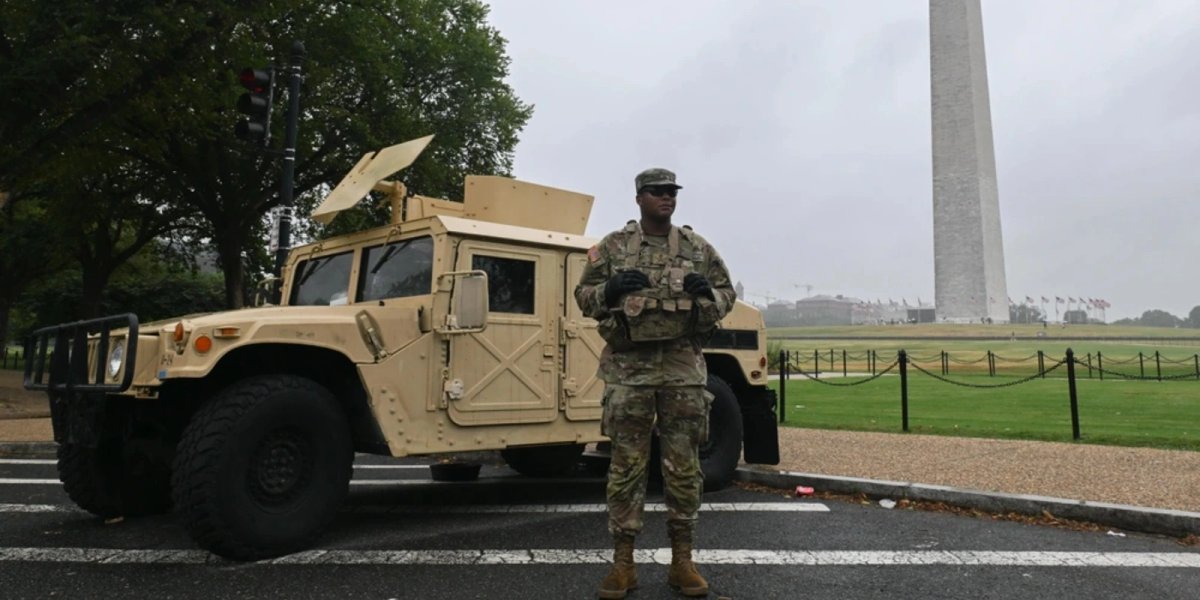 red states send troops