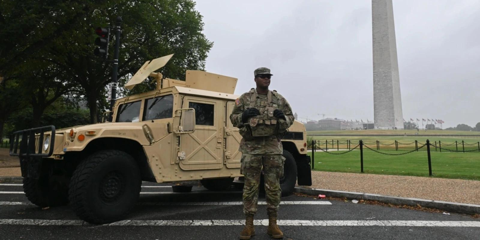 red states send troops
