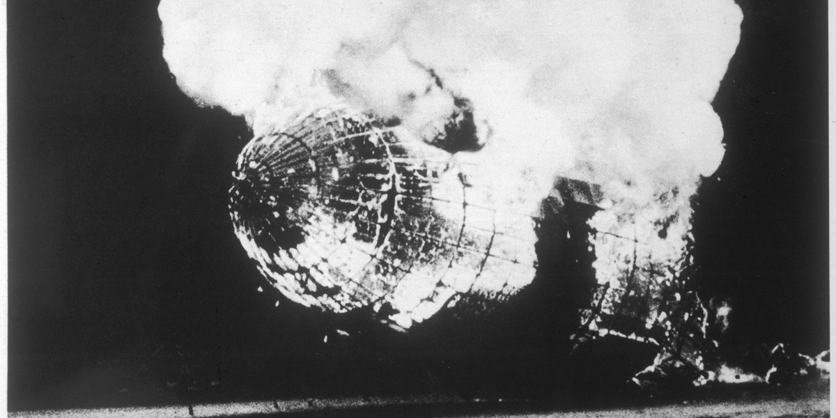 Where Did the Hindenburg Crash?