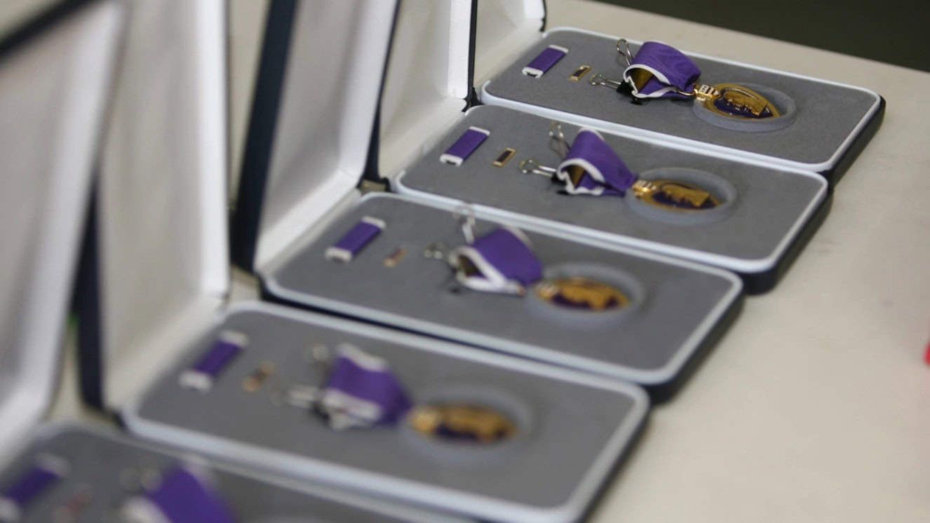 Marine Finally Gets Purple Heart Award For Ramadi Ambush