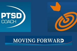 Logos of free VA mental health tools.