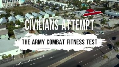 Civilians Take the Army Combat Fitness Test Challenge