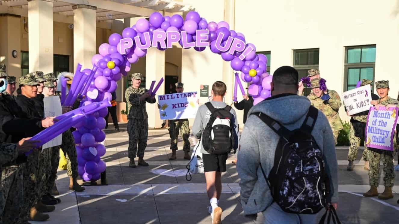 Celebrate Military Children on April 15 for Purple Up! Day