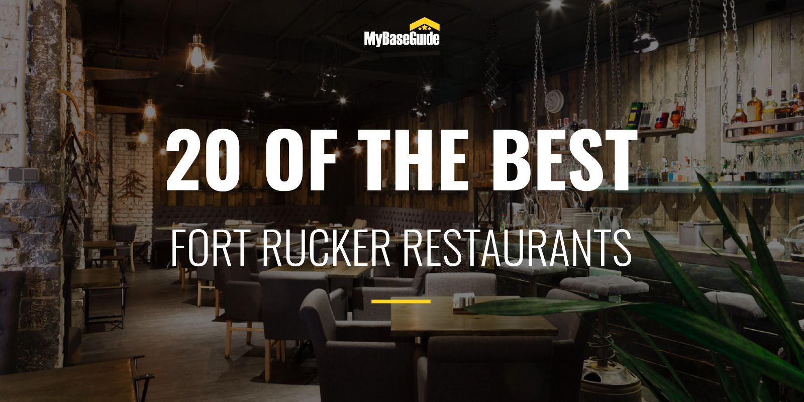 20 of the Best Fort Rucker Restaurants