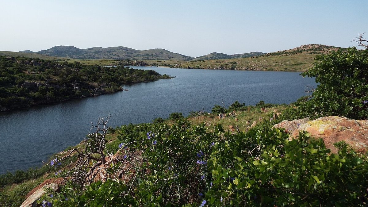 View of Oklahoma landscape.