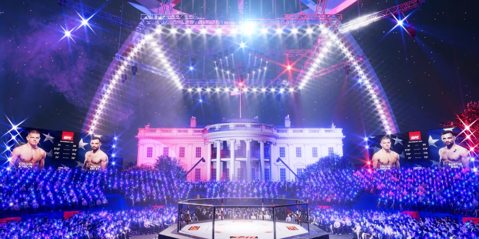 White House UFC Event Reserves 1,200 Tickets for Troops, But Some May Have to Pay Their Own Way