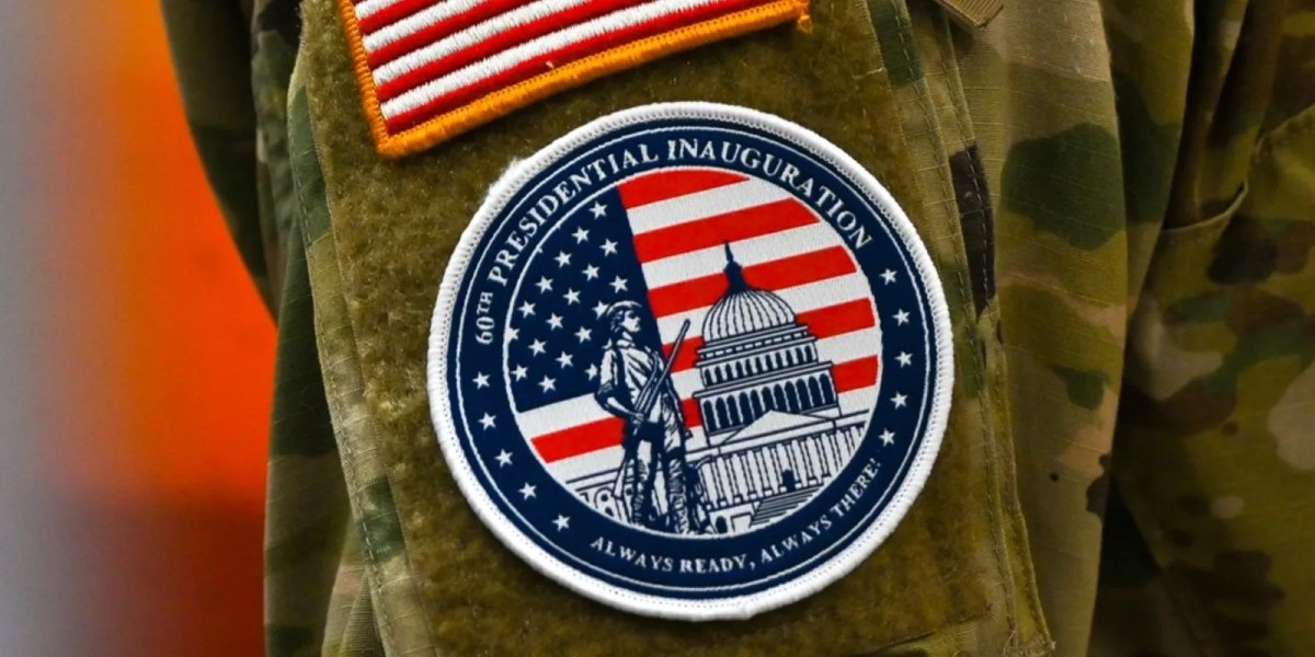 national guard inauguration patch